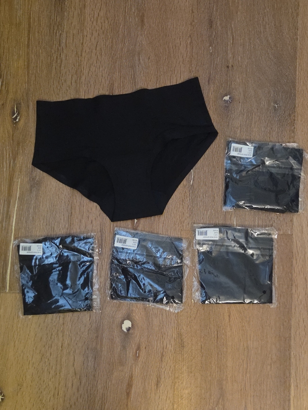NWT 5 Pair KT By Knix Oh No Proof Boyshort Black Period Underwear Teen S